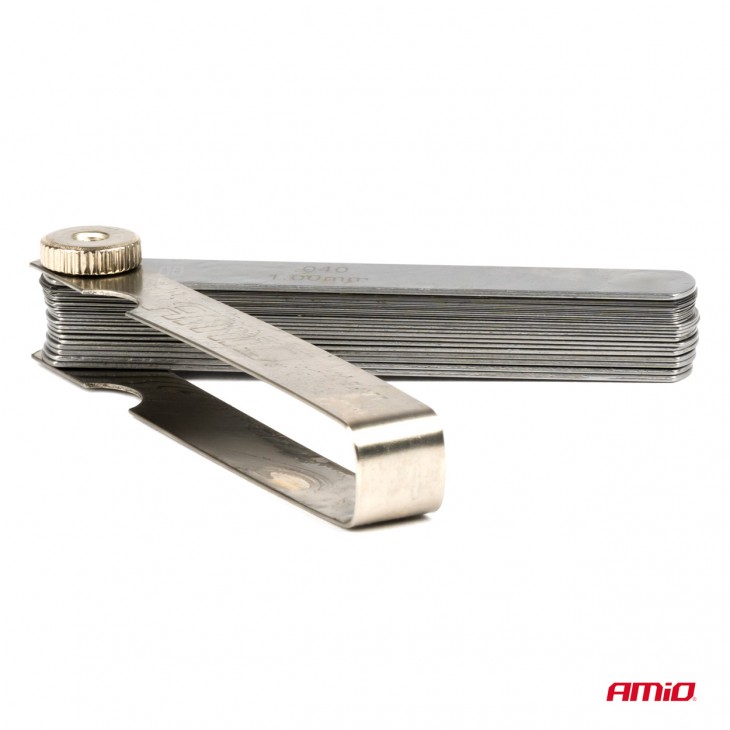 Lera din otel calit, masurare 0,02 -> 1 mm, 32 de lame - AVX-AM03287 - AMIO