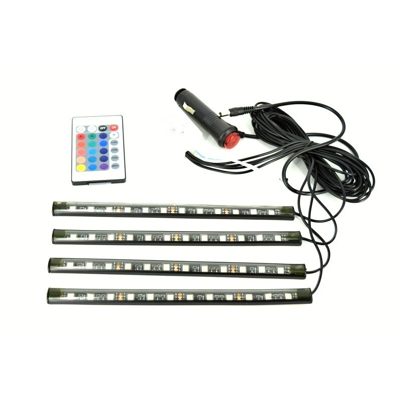 Lumini UnderCar LED - RGB pentru interior sau exterior cu telecomanda - 22cm - AVX-080817-21 - AVEX