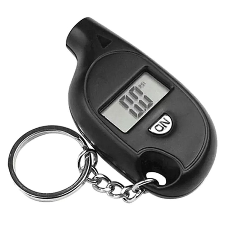 Manometru digital pentru masurare presiune anvelope, cu display LCD