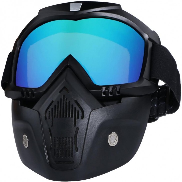 Masca de Protectie cu Ochelari Detasabili, cu destinatie Moto, ATV, SSV, QUAD - AVX-T270220-7 - AVEX