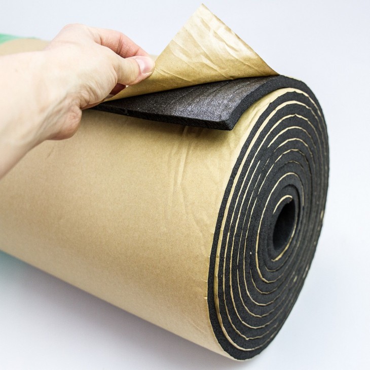 Material insonorizant auto cu exterior textil tip MOCHETA (50cm x100 cm x 8mm) - AVX-T1470 - AVEX