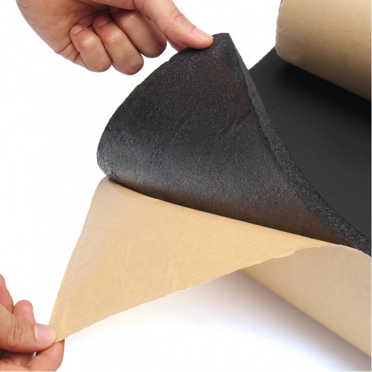 Material insonorizant auto cu exterior textil tip MOCHETA (50cm x100 cm x 8mm) - AVX-T1470 - AVEX