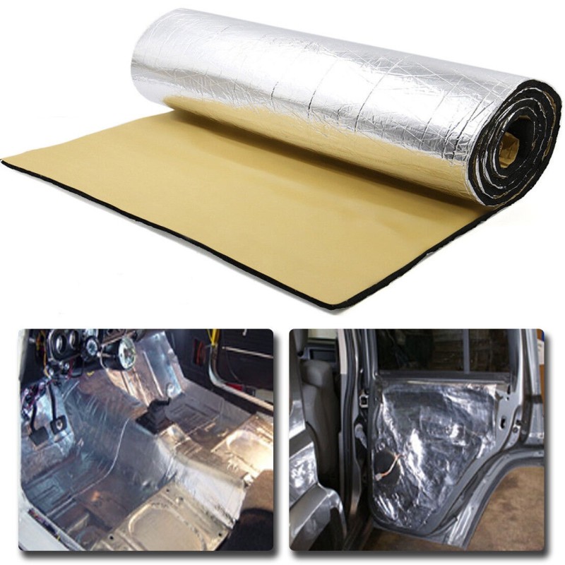 Material insonorizant auto cu strat din aluminiu, dimensiune 100cm x 100cm x 10mm - AVX-T020523-10 - AVEX