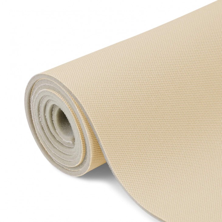 Material pentru reconditionare plafon auto, material textil cu spate buretat, culoare Bej, dimensiune 2m x 1,50m - AVX-T140223-2 - AVEX