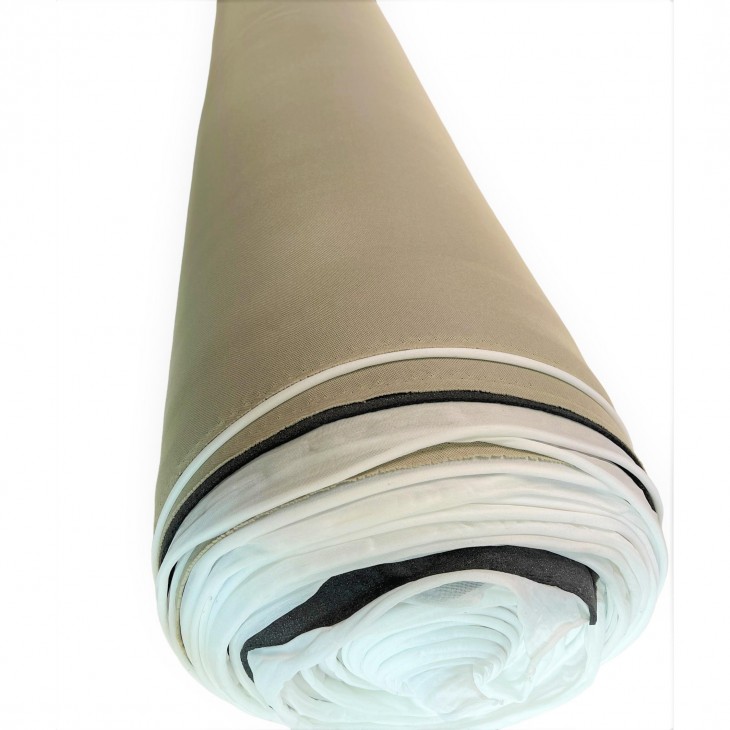 Material pentru reconditionare plafon auto, material textil cu spate buretat, culoare Bej, dimensiune 2m x 1,50m - AVX-T140223-2 - AVEX