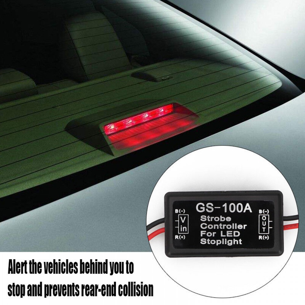 Modul Strobo Flash pentru lampa Stop Frana, alimentare 12V - 24V, auto, moto, camion - AVX-T151222-9 - AVEX