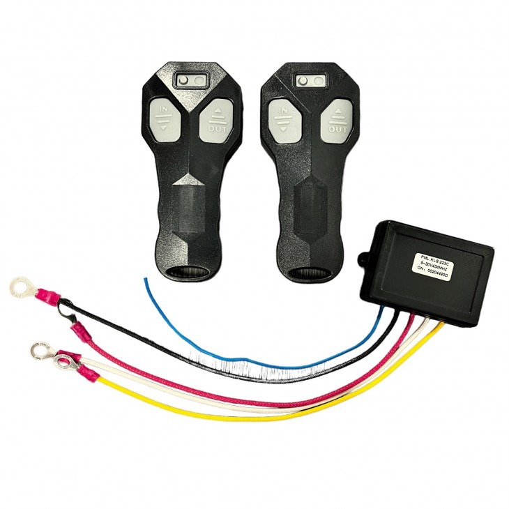 Modul cu 2 telecomenzi Wireless pentru actionare Troliu, destinatie Off-Road, ATV, SSV, QUAD (AVX-T100123-8) - AVX-T100123-8 - AVEX