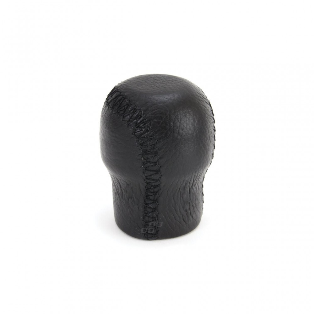 Nuca schimbator de viteza din piele neagra cu fir negru - 01757 - AVX-AM01757 - AMIO