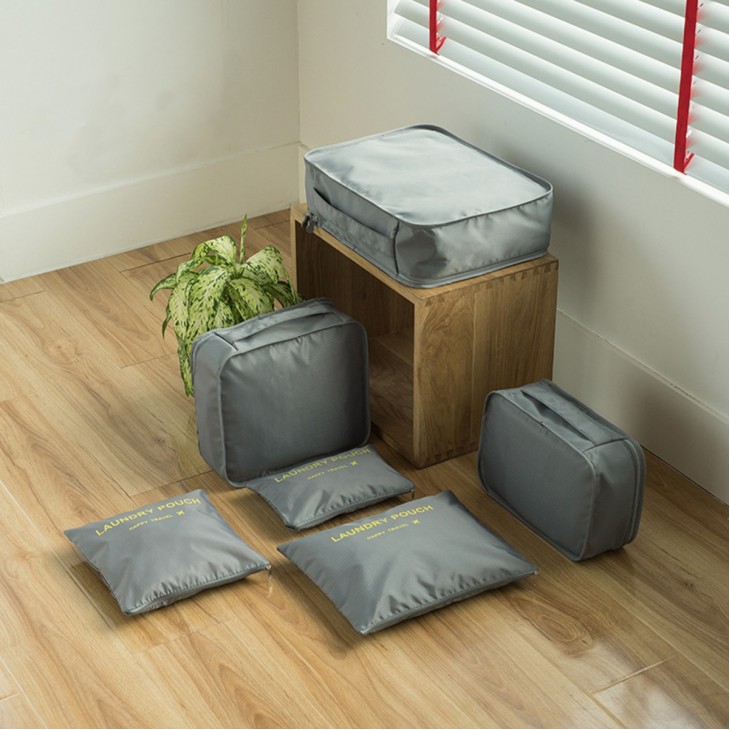 Organizator de calatorie, 6 elemente (3 plicuri independente si 3 organizatoare) - AVX-BQ28G - AVEX