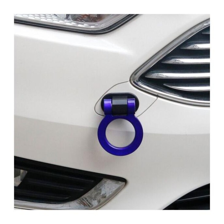 Ornament carlig remorcare RACING SPORT - ARGINTIU