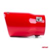 Ornament toba esapament din otel inoxidabil, culoare ROSIE - AVX-AM03168 - AMIO
