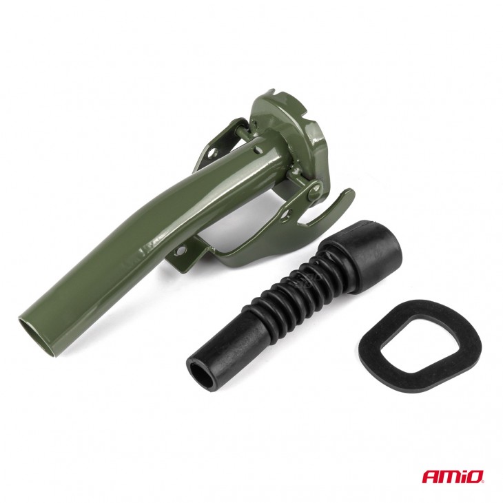 Palnie metalica detasabila pentru canistrele de 5L, 10L si 20L din tabla, culoare Verde - AVX-AM02657 - AMIO