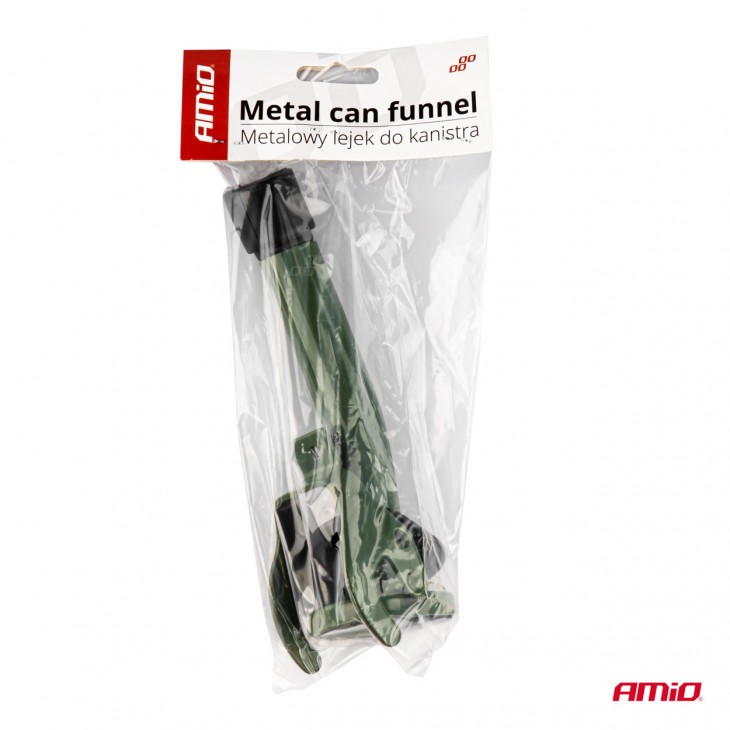Palnie metalica detasabila pentru canistrele de 5L, 10L si 20L din tabla, culoare Verde - AVX-AM02657 - AMIO