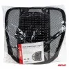Pernita scaun cu suport lombar pentru corectare postura cu bile de masaj, dimensiune 40 x 38 cm, culoare Neagra, AMIO