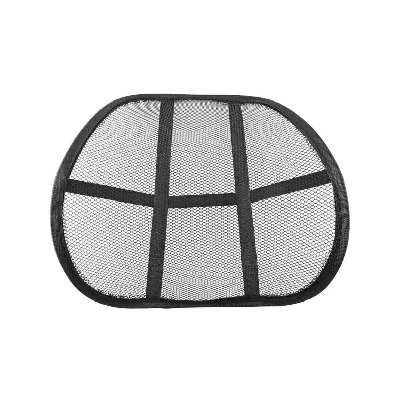 Pernita scaun cu suport lombar pentru corectare postura, culoare Neagra - AVX-AM02506 - AMIO