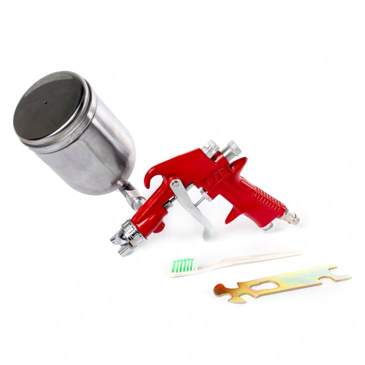 Pistol de vopsit/pulverizat cu rezervor de 400ml, PT-11 - AVX-AM02629 - AMIO