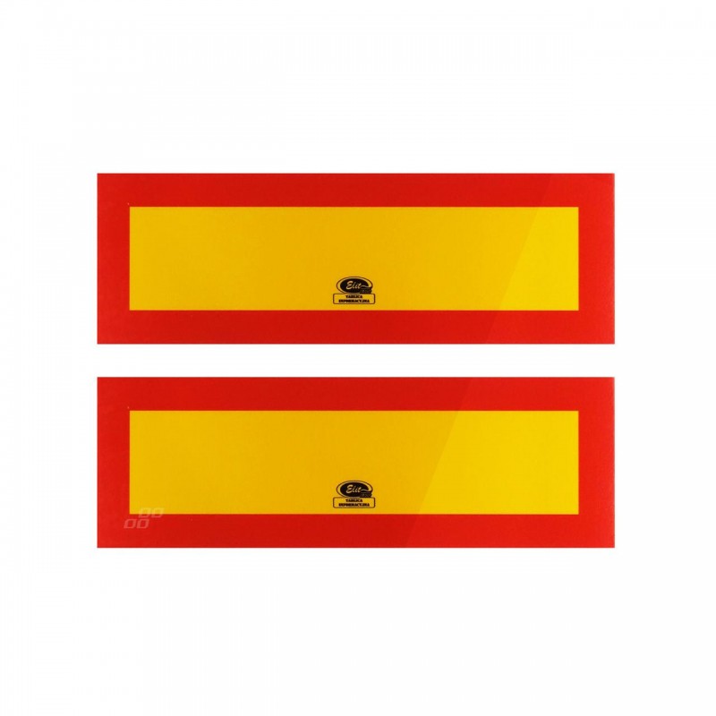 Placute reflectorizante pentru camioane 10x30 cm - AVX-AME52086 - AMIO