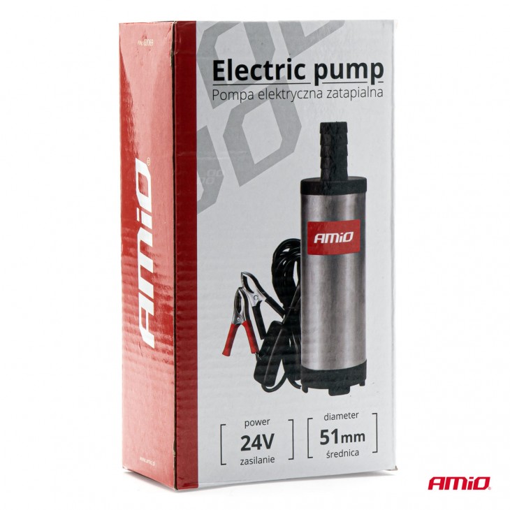 Pompa de motorina sumersibila, alimentare 24V, diametru 51mm - AVX-AM02069 - AMIO