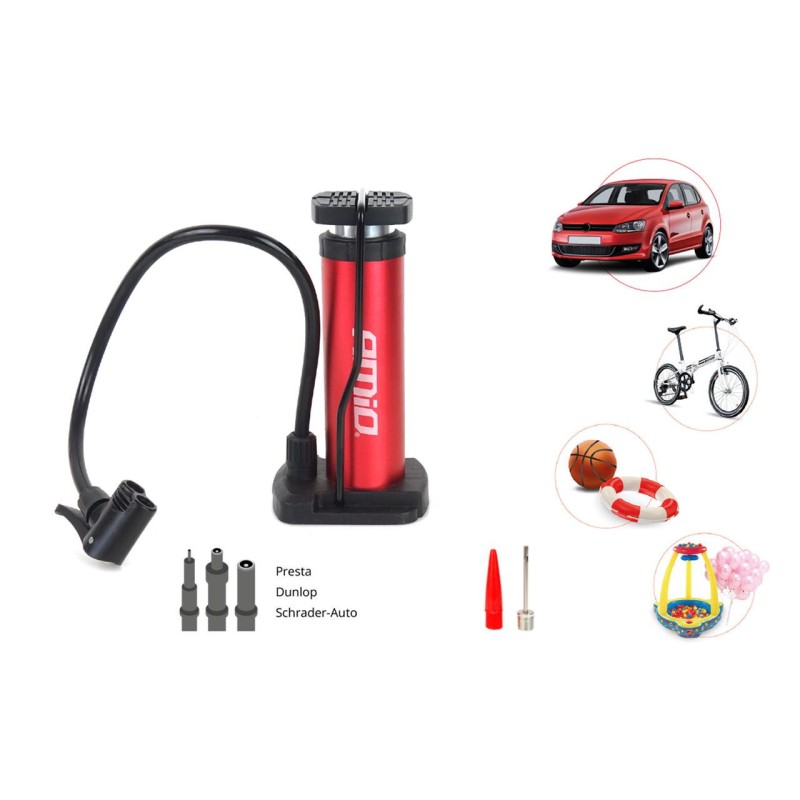 Pompa de picior MINI PU05 metal - AVX-AM02142 - AMIO