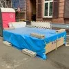 Prelata Impermeabila cu ochiuri metalice de prindere, dimensiune 4,0m x 6,0m, densitate 80g/m2, culoare albastra