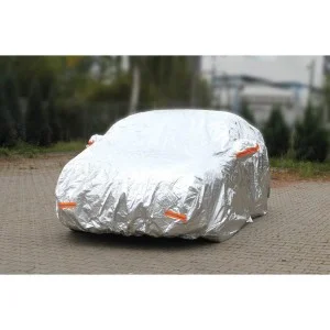Prelata pentru Autoturisme, culoare argintie, marimea L (480 x 180 x 120cm), AMIO