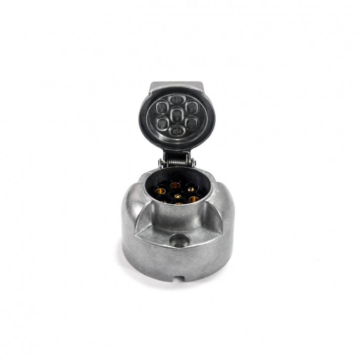 Priza remorca aluminiu cu 7 pini - AVX-AM01257 - AMIO