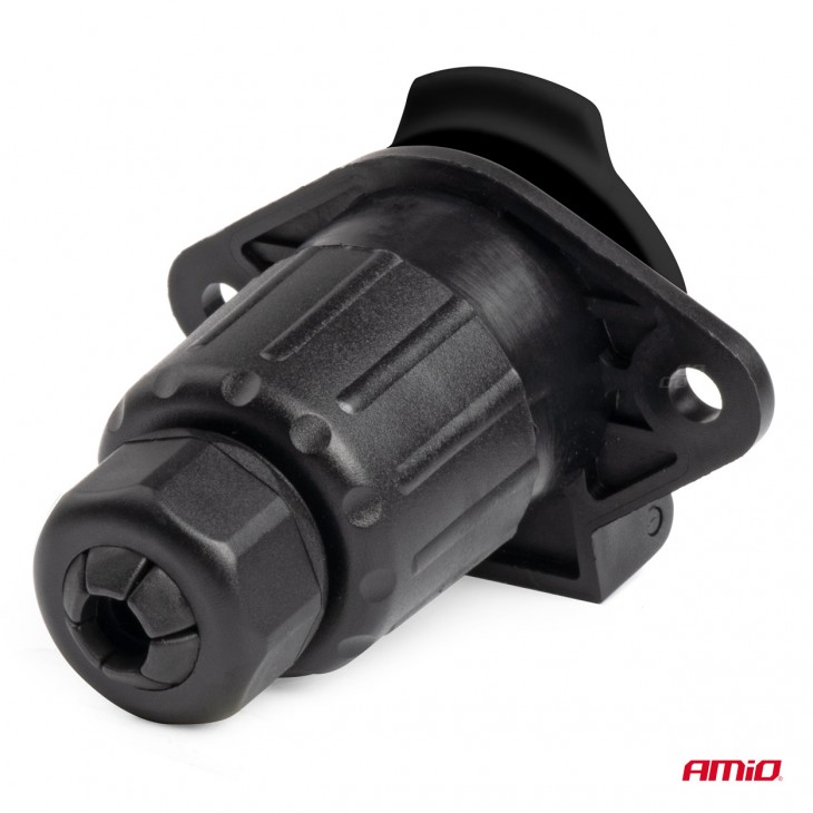 Priza remorca cu 7 PIN, Tip N, tensiune 24V, destinatie TIR, Camion - AVX-AM03221 - AMIO