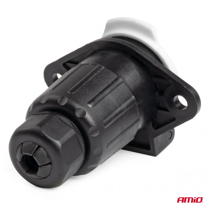 Priza remorca cu 7 PIN, Tip S, tensiune 24V, destinatie TIR, Camion - AVX-AM03223 - AMIO
