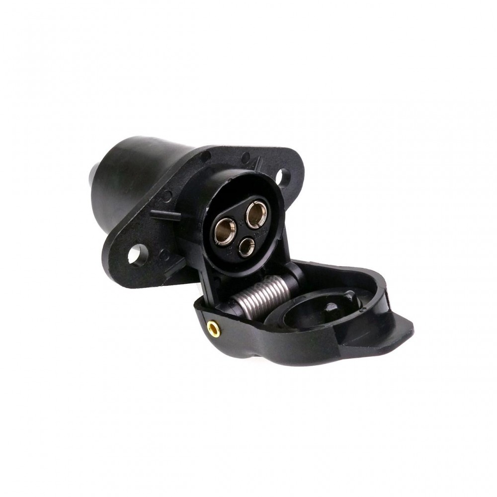 Priza remorca din plastic cu 3 pini - AVX-AM02388 - AMIO