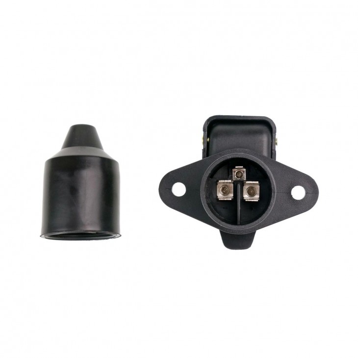 Priza remorca din plastic cu 3 pini - AVX-AM02388 - AMIO