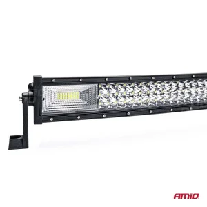 Proiector LED BAR model CURBAT pentru Off-Road, ATV, SSV, putere 324 W, culoare 6500K, tensiune 9-36V, dimensiuni 520 x 80 x 84 mm, AMIO