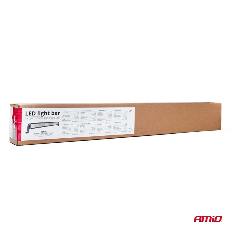 Proiector LED BAR model CURBAT pentru Off-Road, ATV, SSV, putere 459 W, culoare 6500K, tensiune 9-36V, dimensiuni 800 x 80 x 84 mm, AMIO