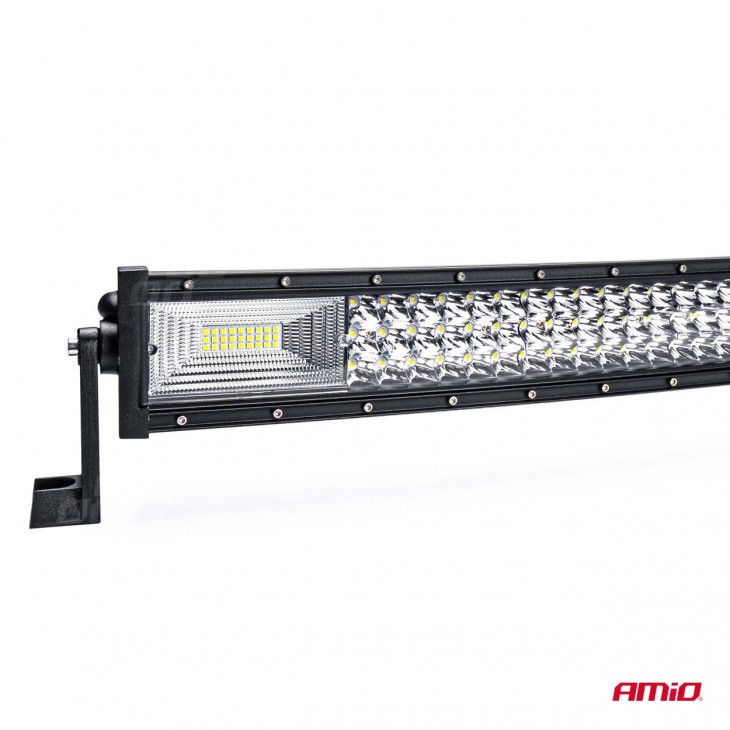 Proiector LED BAR model CURBAT pentru Off-Road, ATV, SSV, putere 729 W, culoare 6500K, tensiune 9-36V, dimensiuni 1300 x 80 x 84 mm - AVX-AM03258 - AMIO