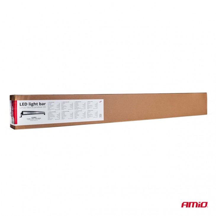 Proiector LED BAR model CURBAT pentru Off-Road, ATV, SSV, putere 729 W, culoare 6500K, tensiune 9-36V, dimensiuni 1300 x 80 x 84 mm - AVX-AM03258 - AMIO