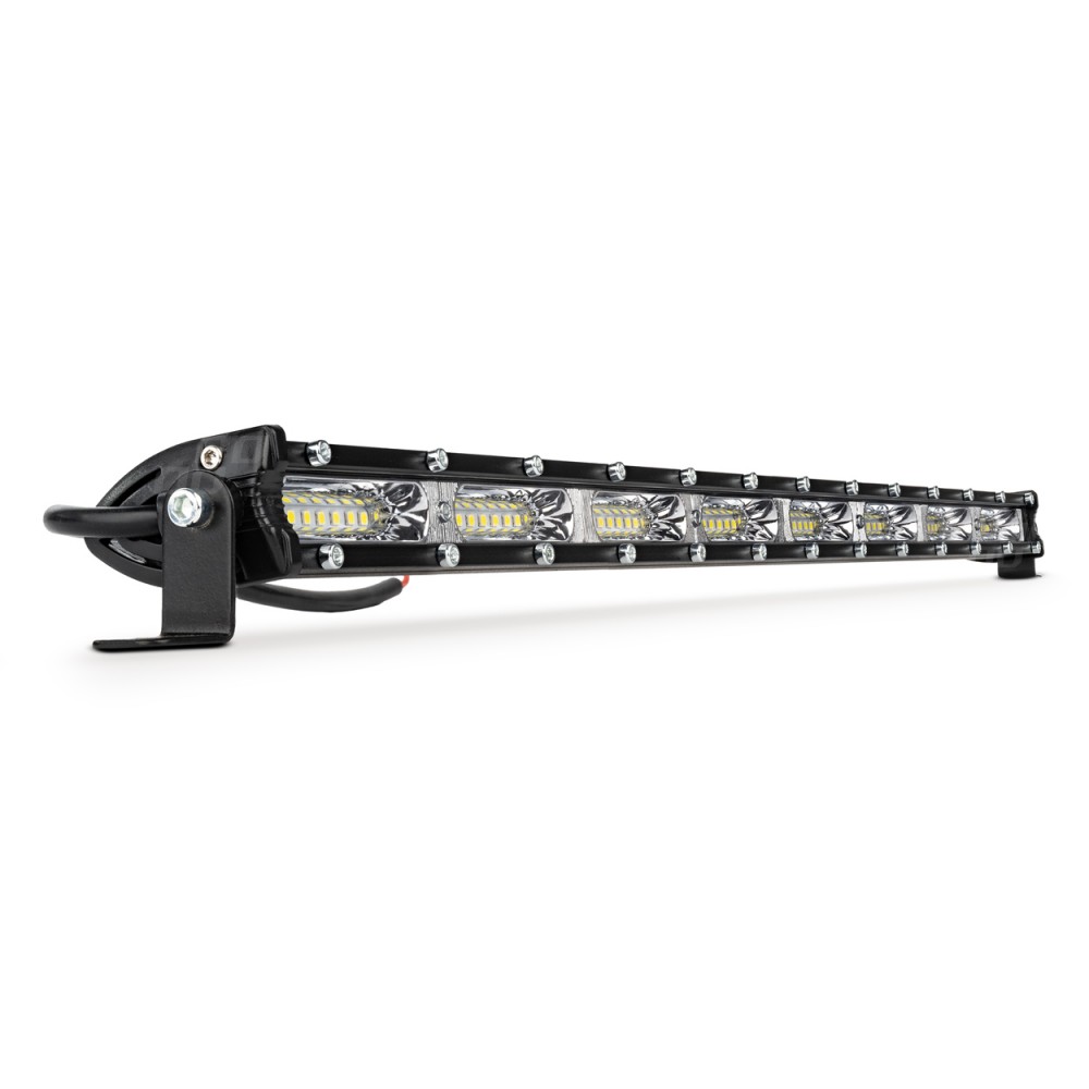 Proiector LED BAR model SLIM pentru Off-Road, ATV, SSV, putere 216W, culoare 6500K, tensiune 9-36V, dimensiuni 650 x 27 x 43 mm - AVX-AM03262 - AMIO