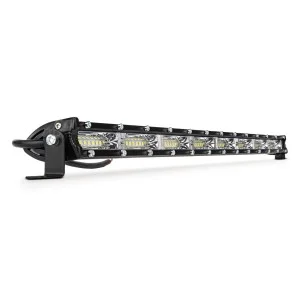 Proiector LED BAR model SLIM pentru Off-Road, ATV, SSV, putere 216W, culoare 6500K, tensiune 9-36V, dimensiuni 650 x 27 x 43 mm, AMIO