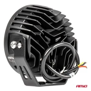 Proiector LED "PRO SERIES" cu doua functii pentru Off-Road, ATV, SSV, putere 54W, 7200lm, culoare 6000K, tensiune 10-30V, dimensiuni 140 x 140 x 61 mm, AMIO