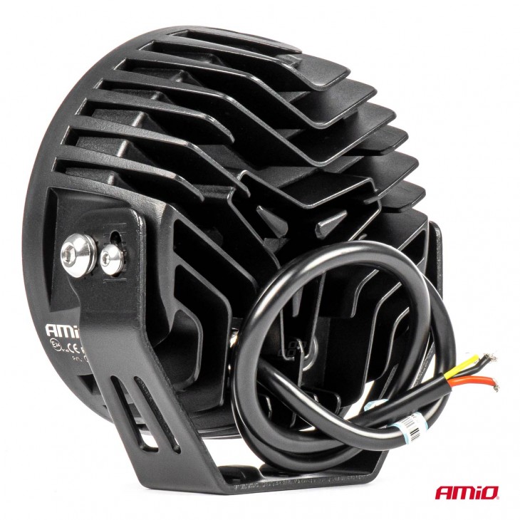 Proiector LED PRO SERIES cu doua functii pentru Off-Road, ATV, SSV, putere 54W, 7200lm, culoare 6000K, tensiune 10-30V, dimensiuni 140 x 140 x 61 mm - AVX-AM03870 - AMIO