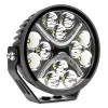 Proiector LED PRO SERIES cu doua functii pentru Off-Road, ATV, SSV, putere 54W, 7200lm, culoare 6000K, tensiune 10-30V, dimensiuni 140 x 140 x 61 mm, AMIO