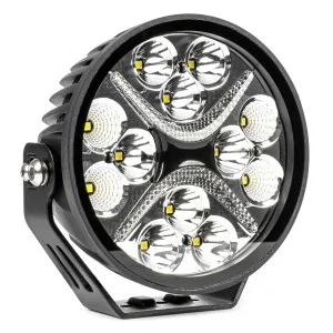 Proiector LED "PRO SERIES" cu doua functii pentru Off-Road, ATV, SSV, putere 54W, 7200lm, culoare 6000K, tensiune 10-30V, dimensiuni 140 x 140 x 61 mm, AMIO