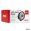Proiector LED PRO SERIES cu doua functii pentru Off-Road, ATV, SSV, putere 54W, 7200lm, culoare 6000K, tensiune 10-30V, dimensiuni 140 x 140 x 61 mm, AMIO