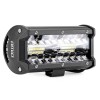 Proiector LED pentru Off-Road, ATV, SSV, cu doua fluxuri de lumina, culoare 6500K, 120W, tensiune 9 - 36V, dimensiuni 170 x 74 x 63 mm - AVX-AM02433 - AMIO