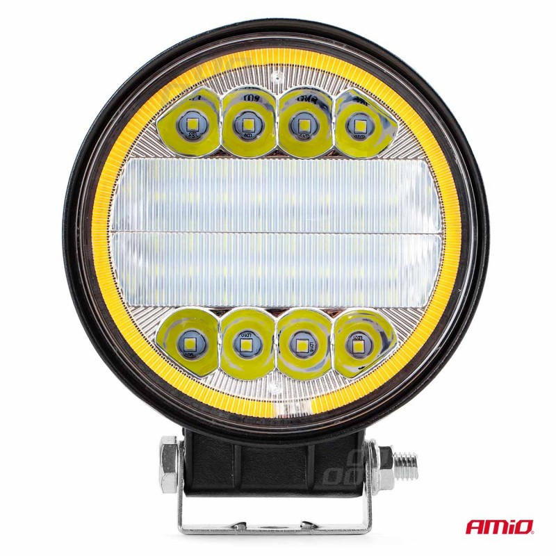Proiector LED pentru Off-Road, ATV, SSV, cu functie de semnalizare, culoare 6500K, 3360 lm, tensiune 9 - 36V, diametru Ø110 mm - AVX-AM02428 - AMIO