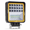 Proiector LED pentru Off-Road, ATV, SSV, cu functie de semnalizare, culoare 6500K, 3360 lm, tensiune 9 - 36V, dimensiuni 110 x 110 mm - AVX-AM02426 - AMIO