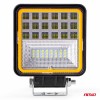 Proiector LED pentru Off-Road, ATV, SSV, cu functie de semnalizare, culoare 6500K, 3360 lm, tensiune 9 - 36V, dimensiuni 110 x 110 mm - AVX-AM02426 - AMIO