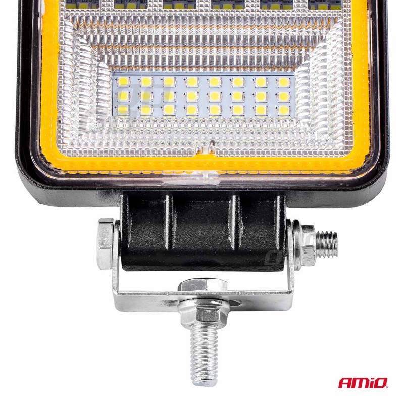 Proiector LED pentru Off-Road, ATV, SSV, cu functie de semnalizare, culoare 6500K, 3360 lm, tensiune 9 - 36V, dimensiuni 110 x 110 mm - AVX-AM02426 - AMIO