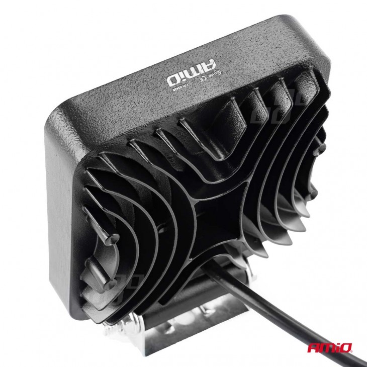Proiector LED pentru Off-Road, ATV, SSV, cu functie de semnalizare, culoare 6500K, 3360 lm, tensiune 9 - 36V, dimensiuni 110 x 110 mm - AVX-AM02426 - AMIO