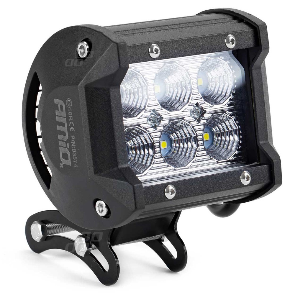 Proiector LED pentru Off-Road, ATV, SSV,  culoare 6500K, 1440 lm, tensiune 9 - 36V, dimensiune 95 x 77 mm - AVX-AM02431 - AMIO