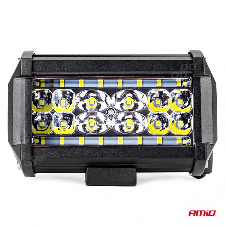 Proiector LED pentru Off-Road, ATV, SSV,  culoare 6500K, 28 LED-uri, tensiune 9 - 36V, dimensiune 136 x 80 mm - AVX-AM02423 - AMIO