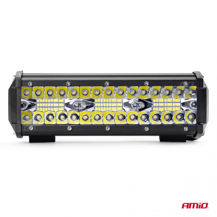 Proiector LED pentru Off-Road, ATV, SSV, culoare 6500K, 4800 lm, tensiune 9 - 36V, dimensiuni 240 x 74 mm - AVX-AM02434 - AMIO